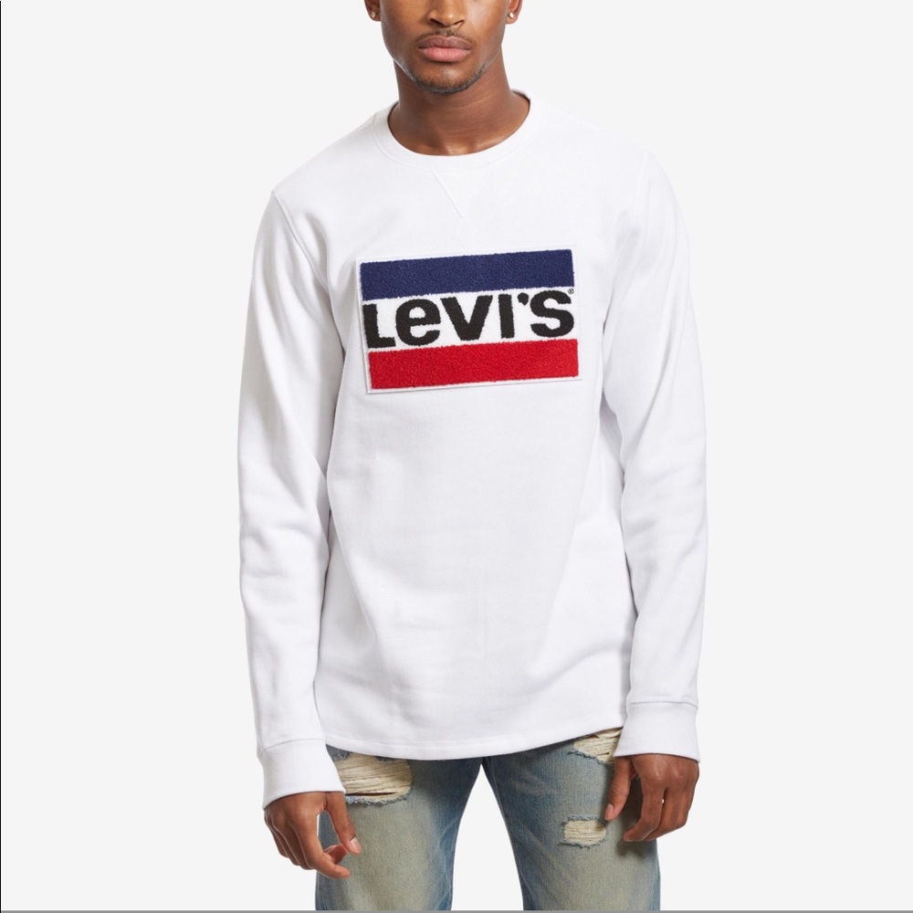 Levis Jeans Umali Logo Crew Neck Sweatshirt